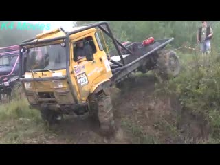 4x4 off road truck trial from lite to heavy truck vehicles in action @ jihlava 2020 mp4