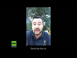 Salvini rechnet mit italienischer regierung ab und macht eine kampfansage