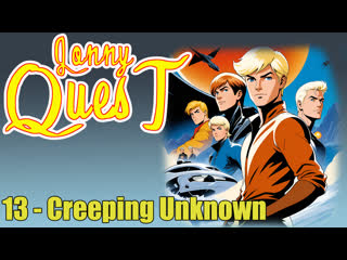 1986 the new adventures of jonny quest 13 creeping unknown