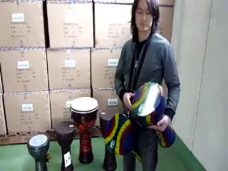 Synthetic djembe (toca)