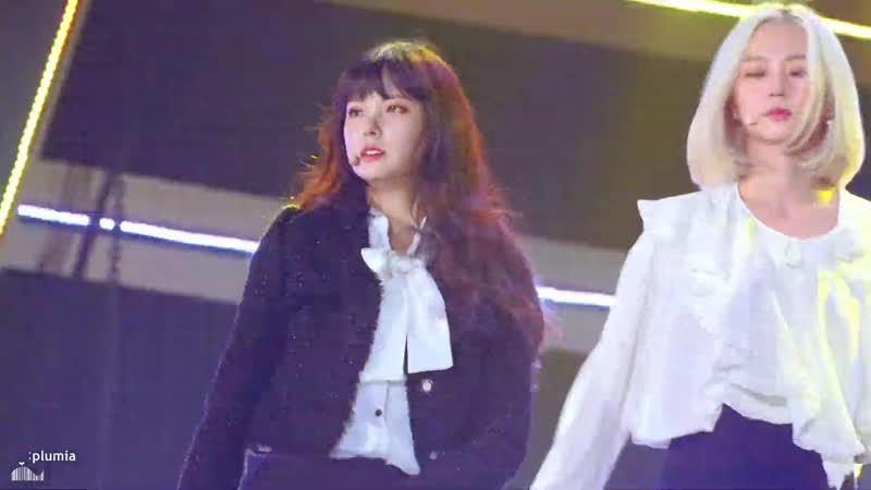 190301 clc black dress 유진 yujin forcus 직캠 fancam ( one k concert )