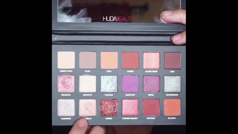 Макияж с новой палеткой #hudabeauty