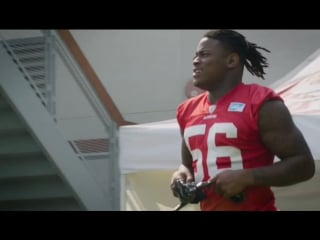 Reuben foster back at practice