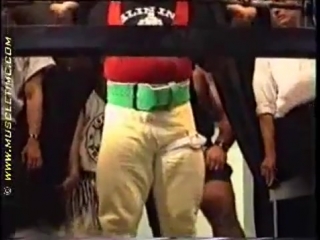 Tom platz 500lb squat for 23 reps