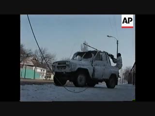 Chechnya russian forces push for grozny 1994 associated press