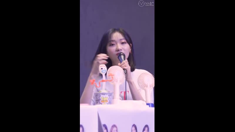 190810 러블리즈(lovelyz) 류수정(ryusujeong) 직캠(fancam)[bgm 너를 떠나] @메이크스타 팬사인회