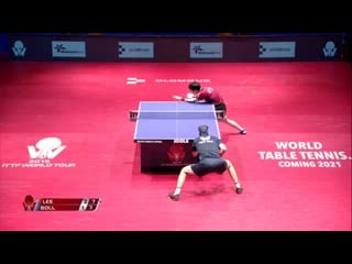 Timo boll vs lee sangsu | czech open 2019 (1/4)