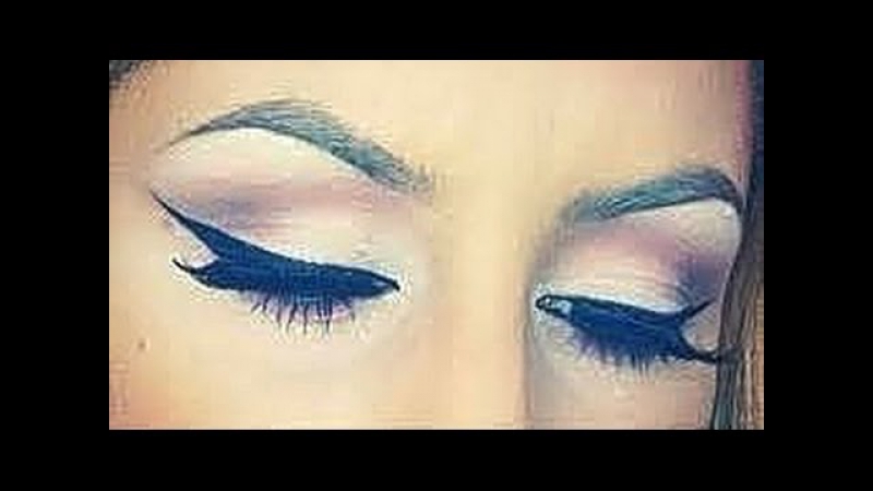 Как рисовать стрелки/eyeliner tutorial