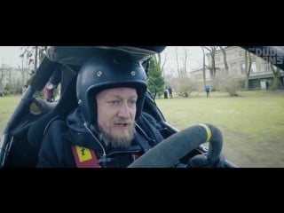 Casey neistat duct taped to a racecar in helsinki, finland