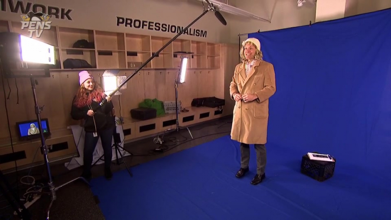 Shoot porn video – Celina takes you behind the scenes of the pittsburgh penguins' 2016 holiday ecard shoot of elf tags behind the scenes