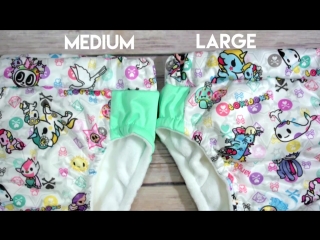 Kanga care lil learnerz training pants size comparison + try on demo tokidoki l xolivi