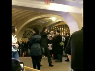 Stopped to watch john wick 3 shoot in gct before my johnwick3 keanureeves