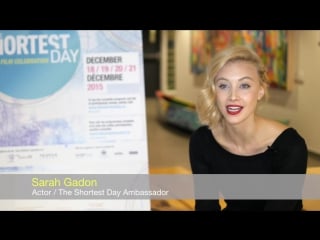 Shortest day 2015 interview w sarah gadon, sol friedman julia hendrickson