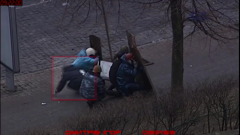 Відео вбивства 45 героїв небесної сотні