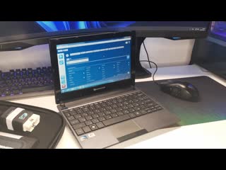 Тест, обзор и апгрейд ноутбука packard bell dot s e3 52 для автодиагностики