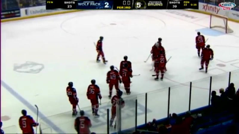 "провиденс брюинз" 52 "хартфорд вулф пэк"