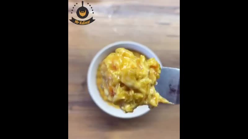 Сырная овсянка с томатом🔥