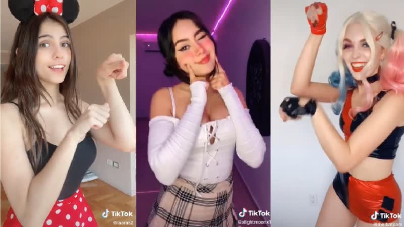 Cat lick meow dance challenge compilation