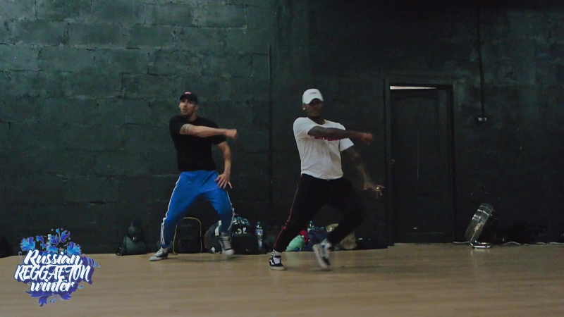 Class tony flex (2)&amp; yoandy / russian reggaeton winter /2017