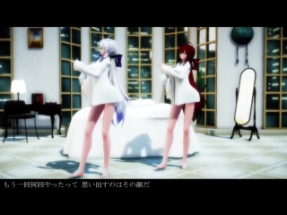 【mmd】tda式改変弱音ハク達で【ドーナツホール】【紳士向け】