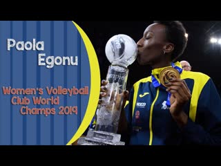 The best of paola egonu (womens volleyball club world champs 2019) by mel