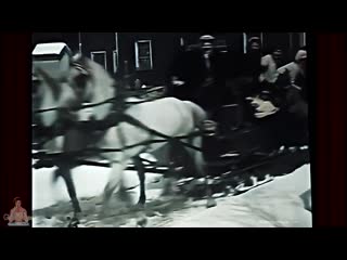 College girls sleigh ride in 1906 ai enhanced film [ 4k, 60 fps] (720p)