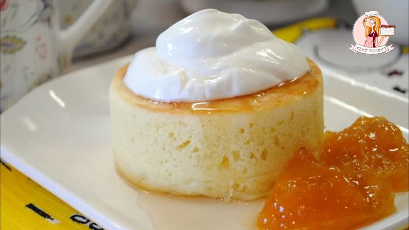 Пышные японские панкейки эффектный и усный десерт