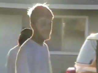 Rare behind the scenes of white tee by lil peep x yung bruh