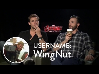 Popsugar girls' guide / интервью каста «мстителей»