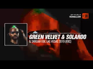 Green velvet & solardo & skream edc las vegas 2019 (electric daisy carnival) #periscope #techno
