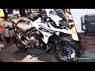2020 triumph tiger 1200 xrt accessorized walkaround 2019 eicma milan