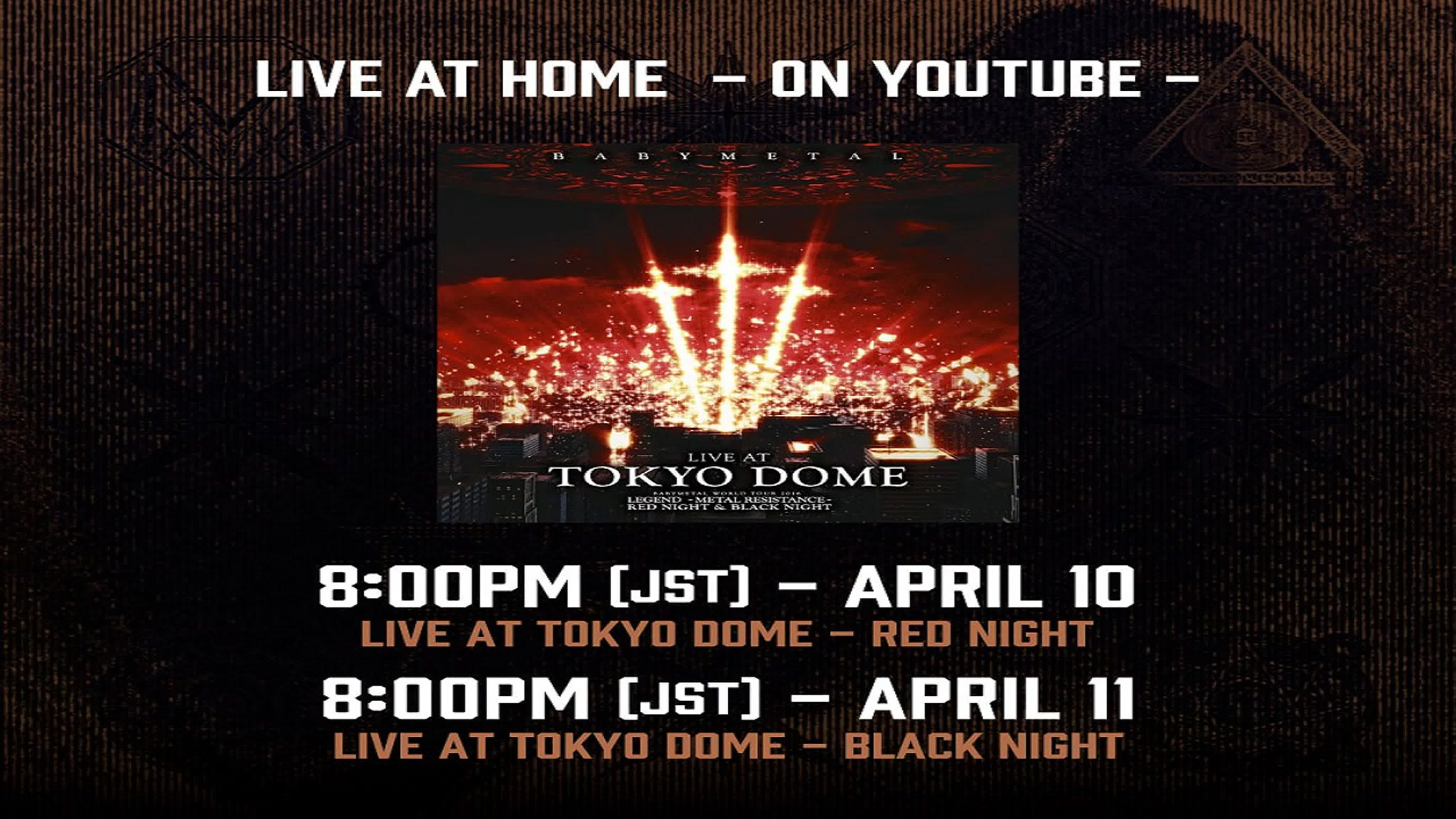 【live at home】live at tokyo dome red night