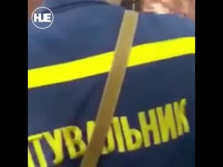 На украине во время инструкции по киданию гранат что то пошло не так