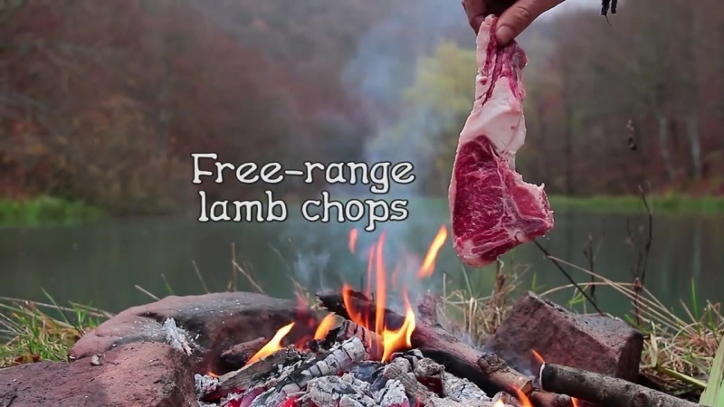 Лучшие бараньи отбивные! 1000$ сова best lamb chops! 1000$ dish the owl