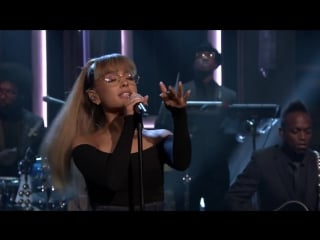 Ariana grande jasons song (gave it away) ¦ live at jimmy fallon