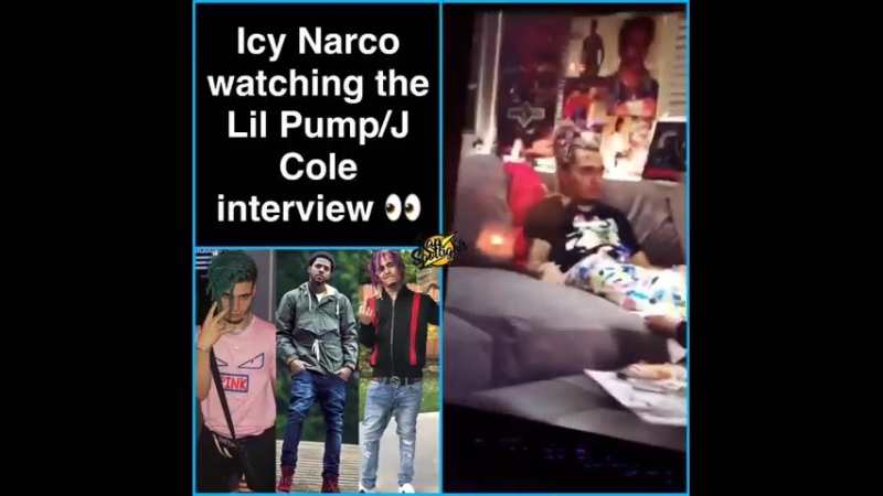 Icy narco watching interview