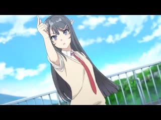 Этот глупый свин не понимает мечту девочки зайки | май сакурадзима | anime edit