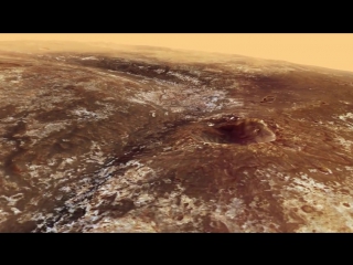 Mars mawrth vallis fly over where water once flowed video