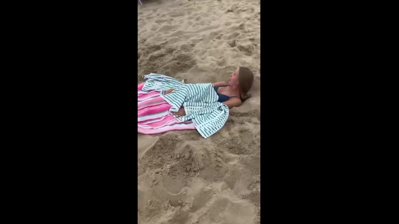 Мам, я поймала чайку