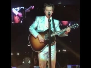 Harry wipping a tear and covering it with a cough