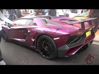 Cod | viola ophelia lamborghini aventador sv roadster in london