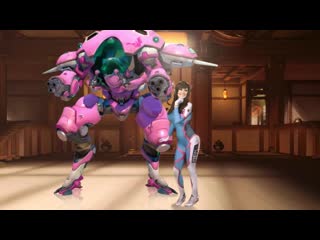 Dva vs soldier 76 overwatch song rap parody screen team