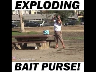 Exploding bait purse u follow joey salads for more stunning social exp