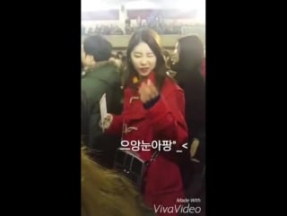 160205 yebin seocho high school graduation ceremony [cathy fancam]