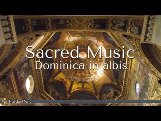 Sacred music dominica in albis