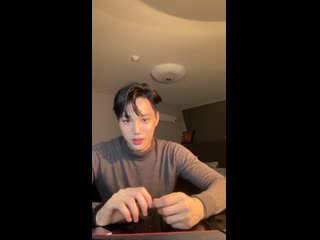 200215 kai instagram live