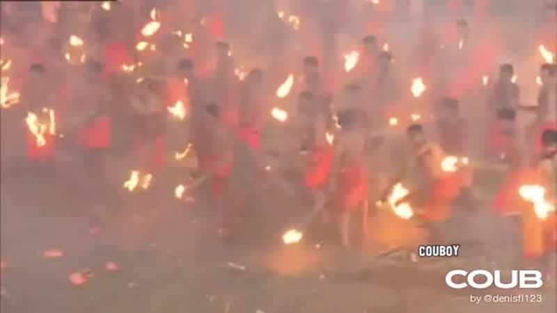 Massive fire battle agni kai