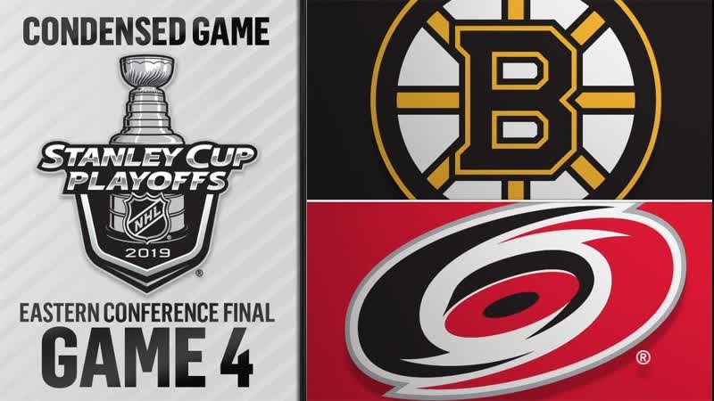 Boston bruins vs carolina hurricanes ecf, gm4 may 16, 2019 highlights hd