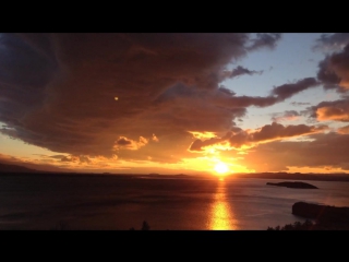 Baikal, sunrise, timelapse