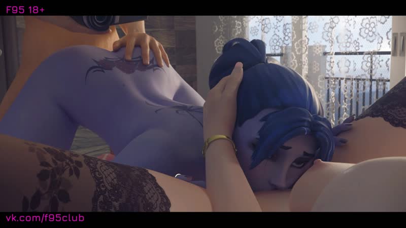 F95 18+ (overwatch, mercy, widow, threesome, 3d, sfm, young, animated, anime, hentai, куни, оргазм, хентай, 3д)